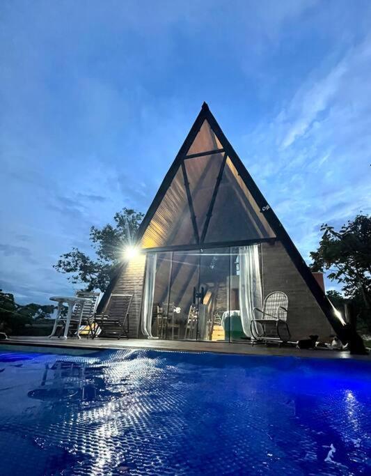 ホテル Cabana Energia Em Pirenópolis エクステリア 写真